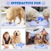 TRIGRAND Dog Puzzle Toys, Dog Toys for Boredom with Squeaky,Dog Treat Toy IQ Training & Anxiety Relief,Enhanced Exploration,Washable,Interactive Dog Toy for Medium Pets,Cats,Puppies,Blue